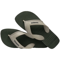 Chinelo Masculino Hybrid Be 39/0 Verde Olive - Havaianas - Riscom - Comércio Online