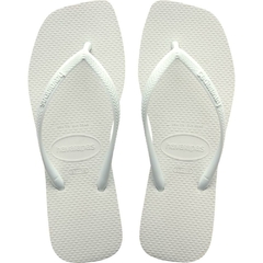 Chinelo Feminino Slim Square 33/4 Branco - Havaianas