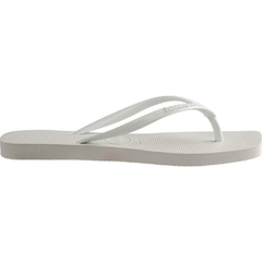 Chinelo Feminino Slim Square 33/4 Branco - Havaianas - Riscom - Comércio Online