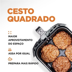 Fritadeira Air Fryer 4 l 1500 W 127 V - Mondial - Riscom - Comércio Online