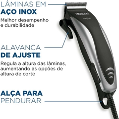 Cortador de Cabelo Hair Stylo 220 V - Mondial - Riscom - Comércio Online