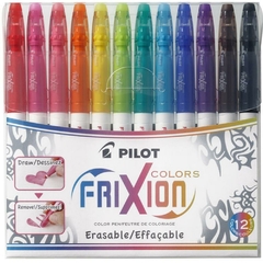 Caneta Hidrográfica Apagável Frixion Colors com 12 - Pilot