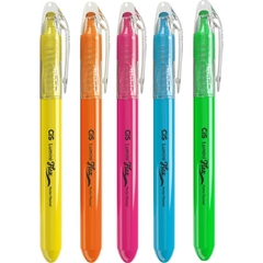 Caneta Marca Texto Cis Lumini Flex Neon 5 Cores - Sertic na internet