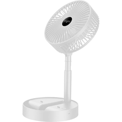 Ventilador USB de Mesa Recarregável 5V Branco Bright na internet