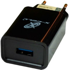 Carregador Celular de Parede Carga Rápida USB 2.4 A Preto