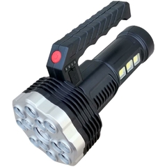 Lanterna 13 Leds e Cob 2100 Lumens Recarregável - Flex