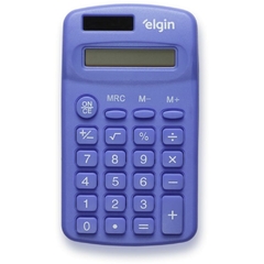 Calculadora de Bolso 8 Dígitos CB1485A Solar Azul - Elgin