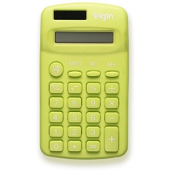 Calculadora de Bolso 8 Dígitos CB1485V Solar Verde - Elgin