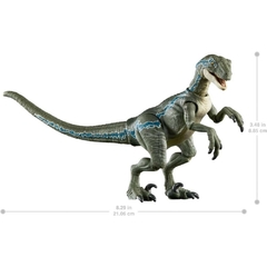 Boneco Jurassic World Hammond Velociraptor Blue - Mattel - comprar online