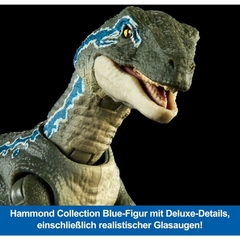 Boneco Jurassic World Hammond Velociraptor Blue - Mattel na internet