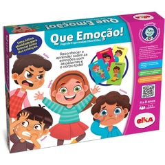 Jogo de Cartas Que Emoção Jogo de Expressões - Elka