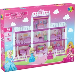 Casinha de Boneca Castelinho da Princesa 160pçs - GGB Plast - comprar online