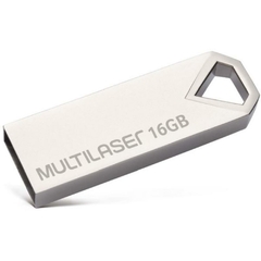 Pen Drive USB Diamond Metálico 16 GB - Multi