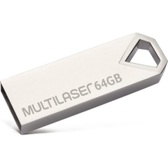 Pen Drive USB Diamond Metálico 64 GB - Multi