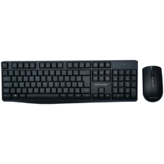 Teclado e Mouse sem Fio Preto - Multilaser