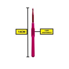 Agulha para Crochê Kit c/12 Agulhas Sortidas - Nybc na internet