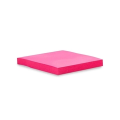 Bloco Autoadesivo 76x76mm Rosa Neon 100 fls - Maxprint na internet