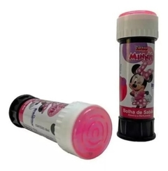 Bolha de Sabão Minnie 60ml com Jogo 12un - Brasilflex - comprar online