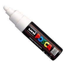 Pincel Marcador Posca Pc-7m Branca 6unid - Sertic - comprar online