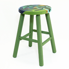 Banqueta M - Verde mar - comprar online