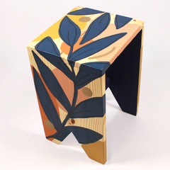 Banqueta M caipira - Sunset azul - comprar online