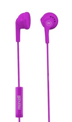 Auricular con microfono Maxell color rosa - comprar online