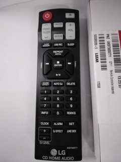 Control Remoto Home Audio LG Cm9550 - comprar online
