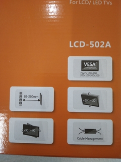 Soporte Brateck 23" - 42" LCD-502A - Pichincha Servicios