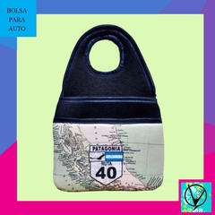 Bolsa para auto Ruta 40 Mapa