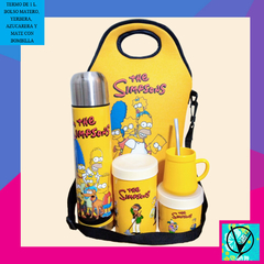 Set termo de 1 litro Simpsons - comprar online