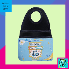 Bolsa para auto Ruta 40 Fileteado