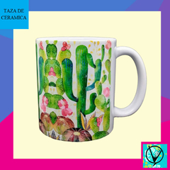 Taza Cerámica Cactus - comprar online