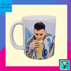 Taza Cerámica Messi 1