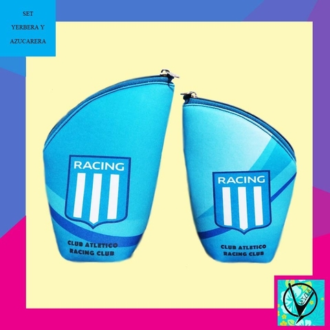 Set Yerbera y Azucarera Racing