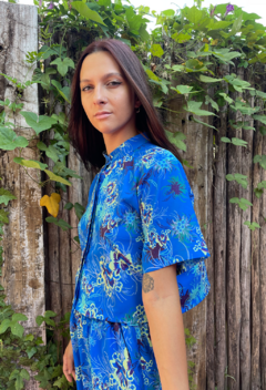 Camisa Print Flor Araña - comprar online