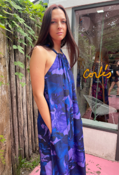 Vestido Lazo Dark Sky