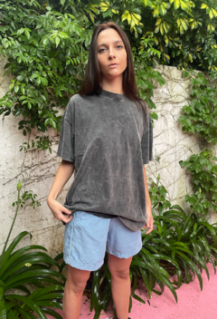 Remera Oversize Washed - comprar online