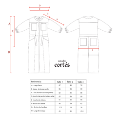 Mameluco tencel - Estudio Cortés