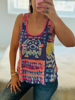 Musculosa Rapsodia Colorida - tienda online