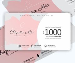 Gift card $1000