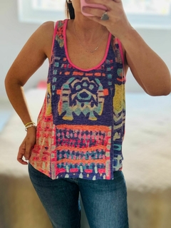 Imagen de Musculosa Rapsodia Colorida