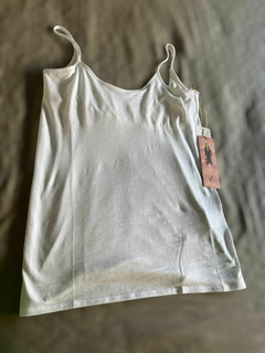 Musculosa Basica de algodon Rapsodia tiritas finitas