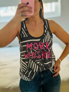 Musculosa Rapsodia More Whisky - Chiquita Mia