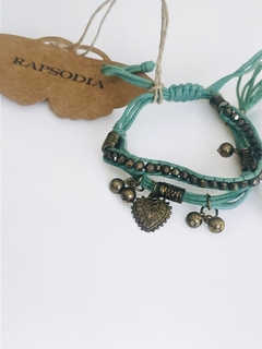 Pulsera Rapsodia verde