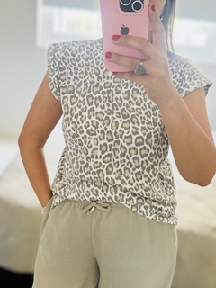 Remera animal print en internet