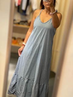 Vestido maxi Denim - Chiquita Mia