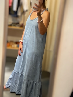 Vestido maxi Denim - Chiquita Mia