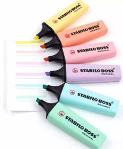 Marca texto Stabilo Boss Pastel - comprar online