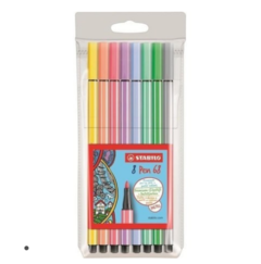 Caneta Stabilo Pen 68 Pastel