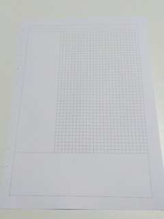 Refil Caderno de Disco - Método Cornel - Papel e Papel - Papelaria Criativa